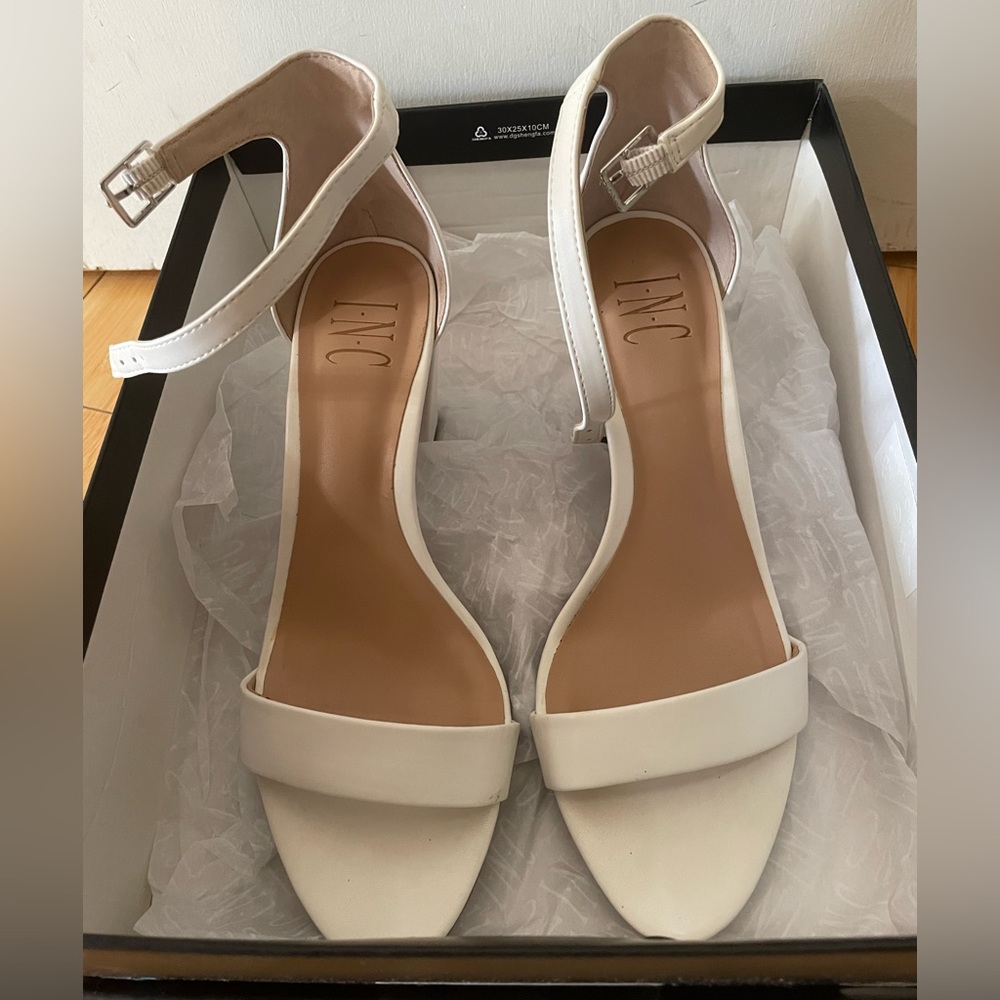 INC White Heels